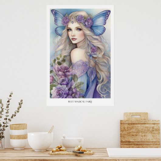 Poster de la fée magique bleue (Cuisine)