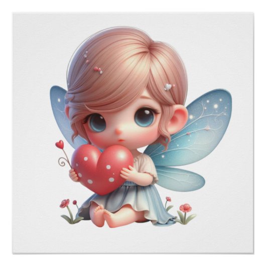 Poster de la fée mignonne (Devant)