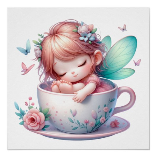 Poster de la fée mignonne (Devant)