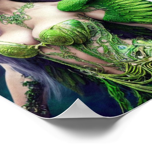 Poster de la Fée verte Absinthe (Coin)