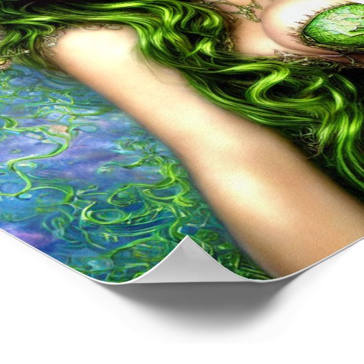 Poster de la Fée verte Absinthe (Coin)