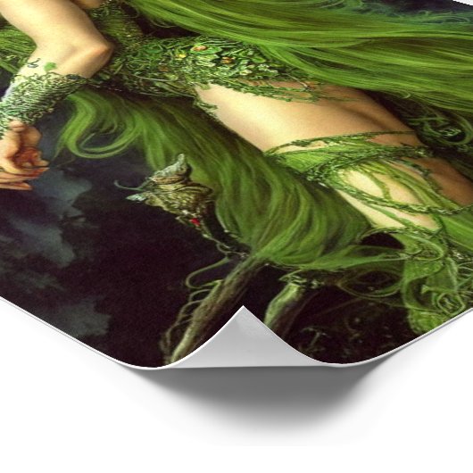 Poster de la Fée verte Absinthe (Coin)