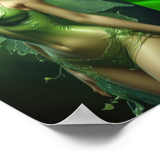 Poster de la Fée verte Absinthe (Coin)