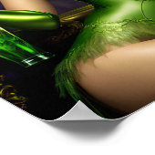 Poster de la Fée verte Absinthe (Coin)