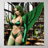 Poster de la Fée verte Absinthe (Devant)