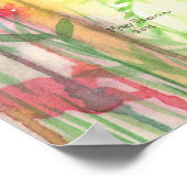 Poster de la Féerie de jardin Femme Abstraite Pop  (Coin)