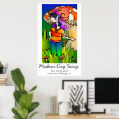 Poster de la Féerie de jour moderne Imprimer (Bureau à domicile)