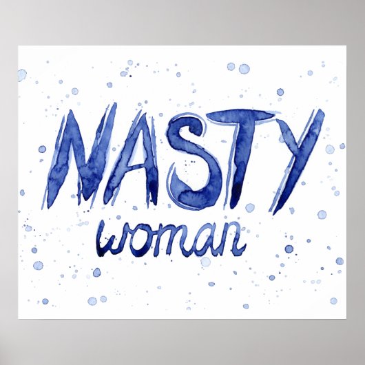 Poster de la femme Nasty (Devant)