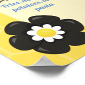 Poster de la fête d'abeille 1er anniversaire (Coin)