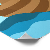 Poster de la fête d'anniversaire du navire pirate (Coin)