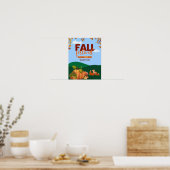 Poster de la fête d'automne, automne, vacances (Cuisine)