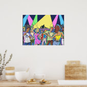 Poster de la fête de danse (Cuisine)