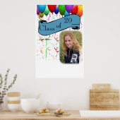 Poster de la fête de graduation Invités signature (Cuisine)