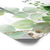 Poster de la Fête de la Vie de la Flore Blanche (Coin)