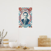 Poster de la fête de l'investiture du président Ob (Cuisine)