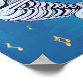 Poster de la fête de Mardi Gras (Coin)