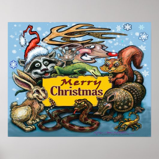 Poster de la fête de Noël (Devant)