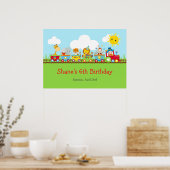 Poster de la fête des Anniversaires de enfants du  (Cuisine)