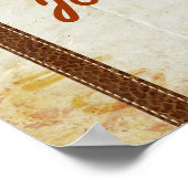 Poster de la fête des bagages de voyage (Coin)