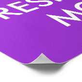 Poster de la fête des mères | Restez calme et resp (Coin)