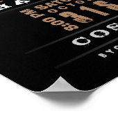 Poster de la fête d'Halloween 16 x 20 Ghoulish Bas (Coin)