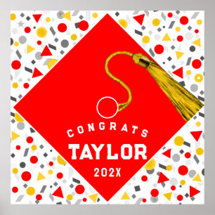 Poster de la fête d'obtention du diplôme