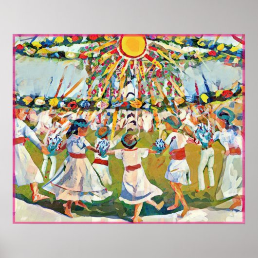 Poster de la fête du Printemps de l'art populaire (Devant)