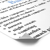 Poster de la fiche d'information Babesia (Coin)