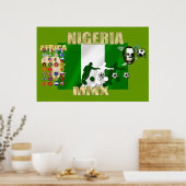 Poster de la fierté nigériane 2010 Naija Super Eag (Cuisine)