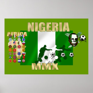 Poster de la fierté nigériane 2010 Naija Super Eag