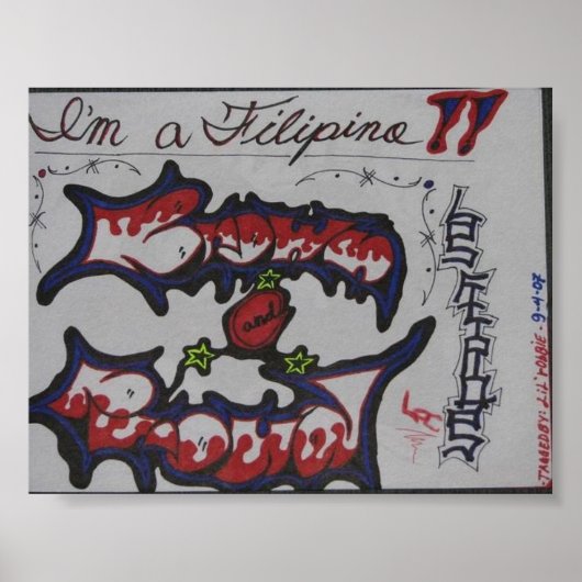 Poster de la fierté Pinoy (Devant)