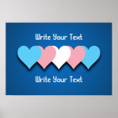 Poster de la fierté transgenre (Devant)