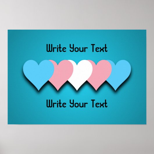 Poster de la fierté transgenre (Devant)