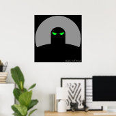 Poster de la figure de l'ombre du clan Kill Shadow (Bureau à domicile)