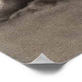 Poster de la fille à la plage (Coin)