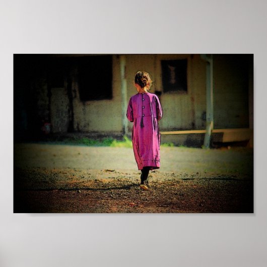 Poster de la fille Amish (Devant)