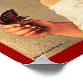 Poster de la fille avec papillon (Coin)