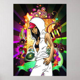 Poster de la fille B #2