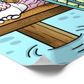 Poster de la fille Chibi (Coin)