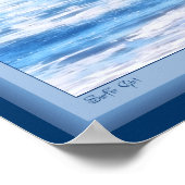 Poster de la fille de surfer (Coin)