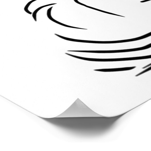 Poster de la fille du lecteur (Coin)