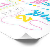 Poster de la fille en caoutchouc canard 1er Annive (Coin)