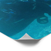 Poster de la fille Scuba (Coin)