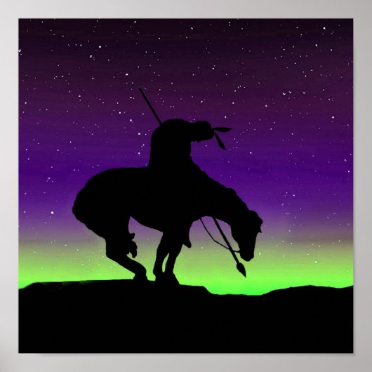 Poster de la fin de la piste Sihouette avec ciel n (Devant)