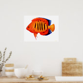 Poster de la flamme de Coral Reef (Cuisine)