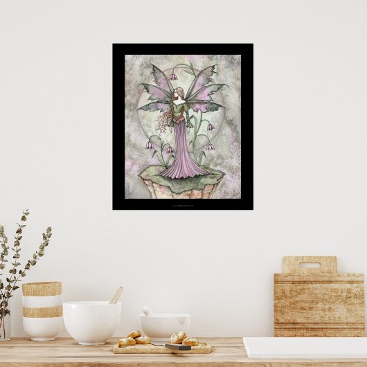 Poster de la fleur de lune paisible (Cuisine)