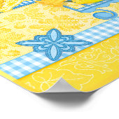 Poster de la Fleur de naissance et de la Gem March (Coin)