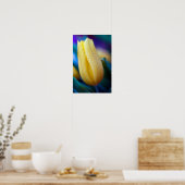 Poster de la fleur de tulipe jaune (Cuisine)