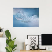 Poster de la foi (Bureau à domicile)