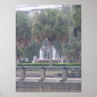 Poster de la Fontaine de Charleston